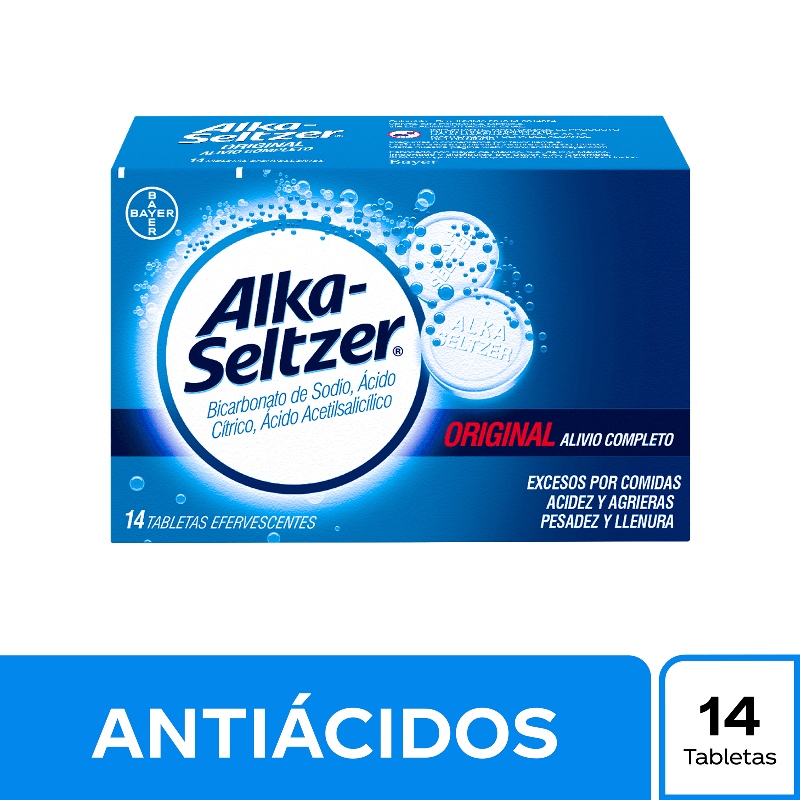 Alka Seltzer 14 Tabletas