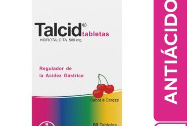 Talcid Cereza 60 Tabletas
