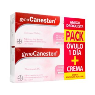 Gynocanesten 2% Cr 20Gr+Gyn Ov500 Mg Ud