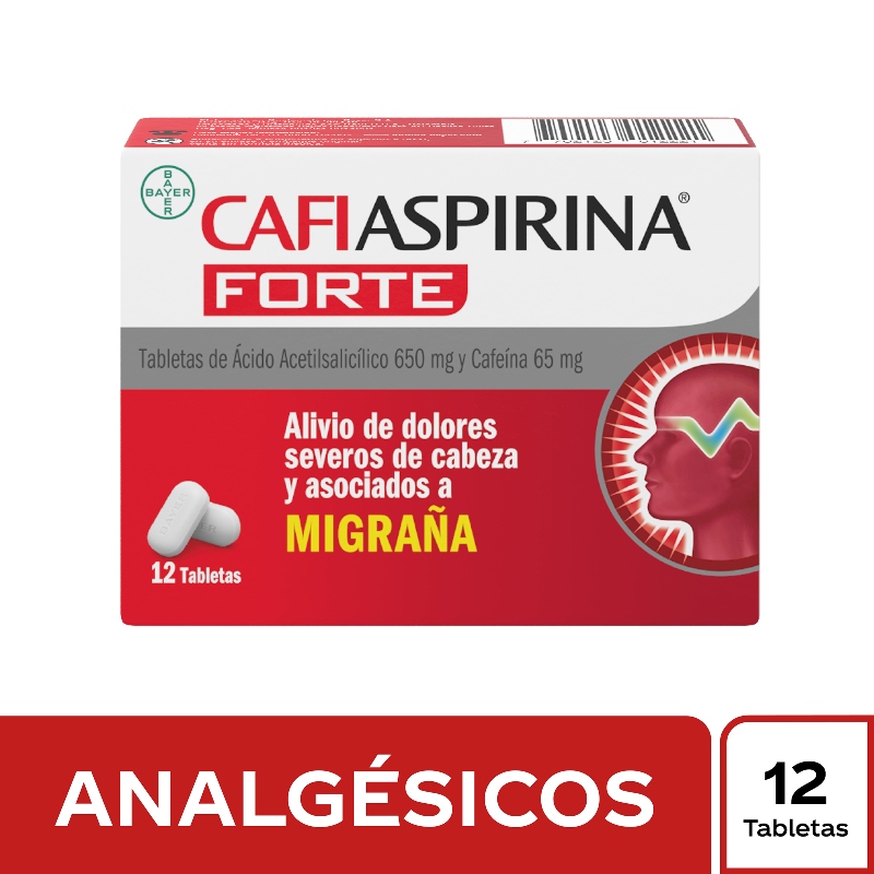 Cafiaspirina Forte 650Mg 12 Tab