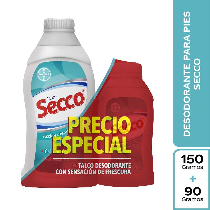Talco Secco 150 Gr+90 Gr Peiva