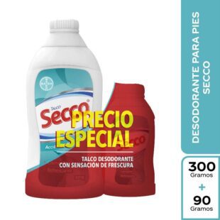 Talco Secco 300 Gr+90 Gr Pe