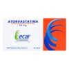 Atorvastatina 20 Mg 100 Tabletas Ec