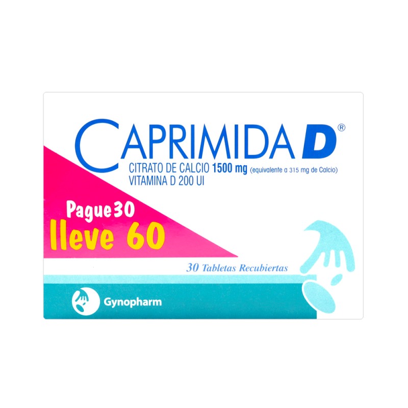 Caprimida D 30 Tabletas Pague 1 Lleve 2