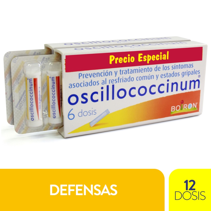 2 Oscillococcinum 6 Dosis Pe