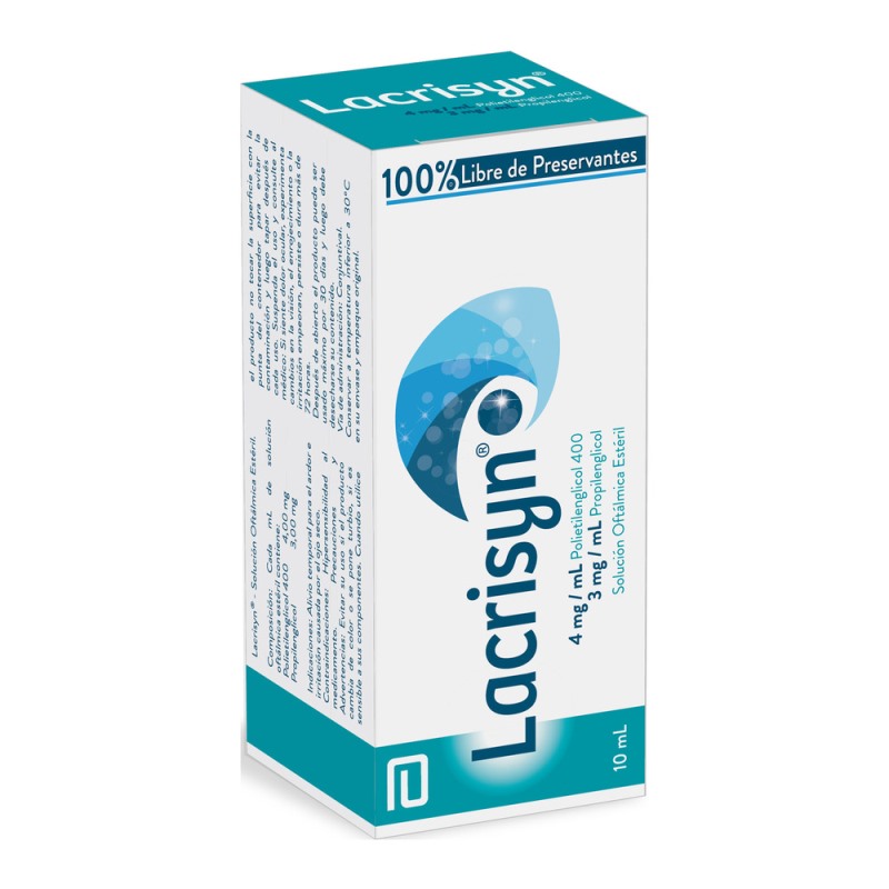 Lacrisyn Gotas Oftalmicas 10 Ml