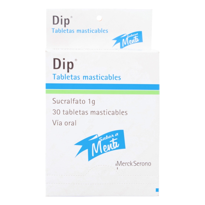 Dip 30 Tabletas Masticables Menta