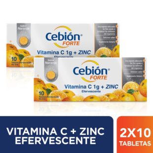 2 Cebion Forte 10 Tbs Efervespesp