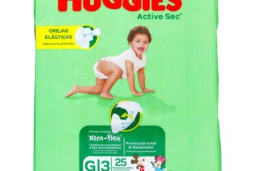 Pan.Huggies Active Sec Et.3 Gde 25 Unds