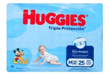 Pan.Huggies Tri.Proteccion Et.M 25 Unds