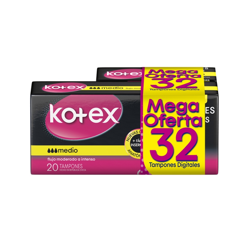Tamkotex Evdigital Medio 20 Und+12 Mo