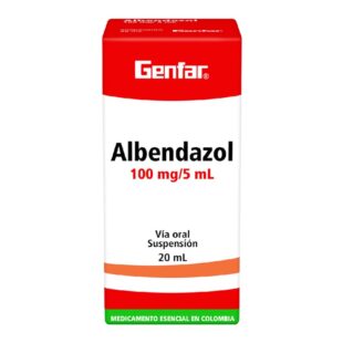 Albendazol Suspension 20 Ml Gf