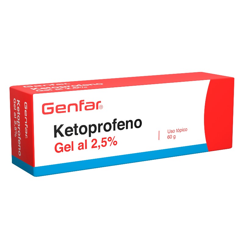 Ketoprofeno Gel 25% 60 Gr Gf