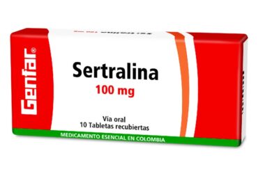 Sertralina 100 Mg 10 Tabletas Gf