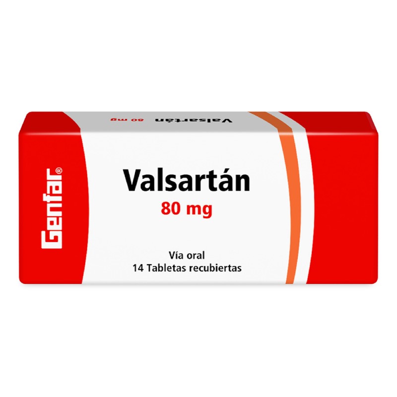 Valsartan 80 Mg 14 Tabletas Gf(M)9284