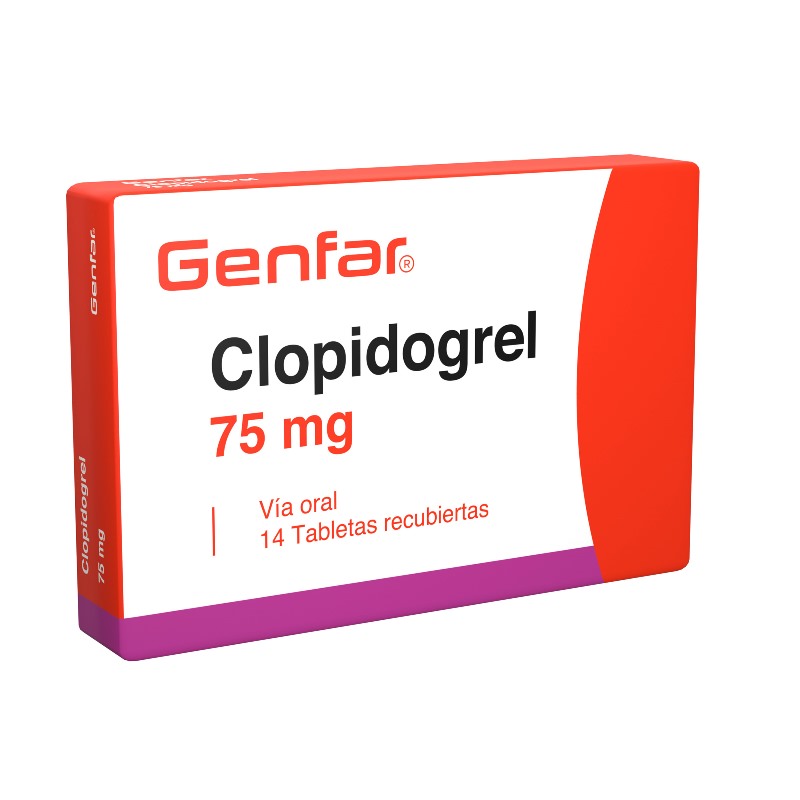 Clopidogrel 75 Mg 14 Tabletas Gf(M)17913
