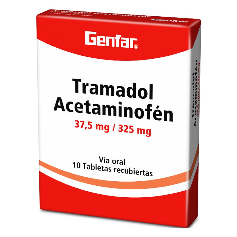 Tramadol 375 Mg+Acetam325 Mg 10 Tbs Gf
