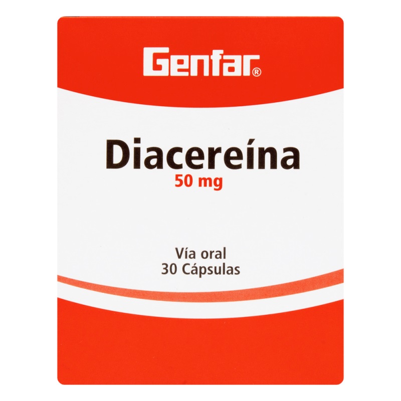 Diacereina 50 Mg 30 Capsulas Gf(M)22770