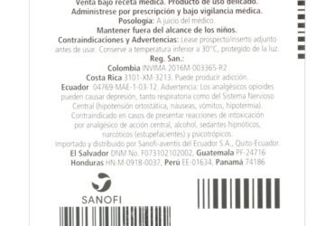 Tramadol Clorhidrato 100Mg/2Ml Gf