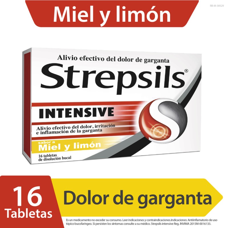 Strepsils Intensive 875Mg 16 Tbs