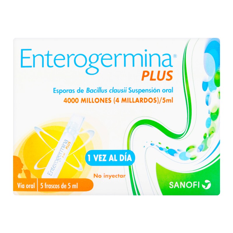 Enterogermina Plus 5 Ampollas Bebibles