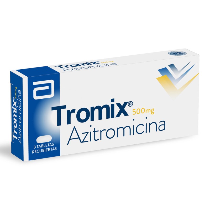 Tromix 500 Mg 3 Tabletas (3%+)(Pae)