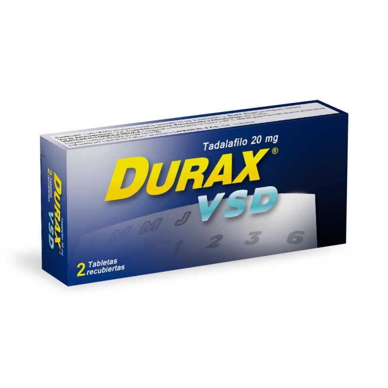 Durax Vsd 20 Mg 2 Tbs
