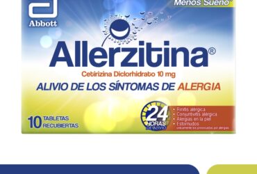 Allerzitina 10 Mg 10 Tabletas