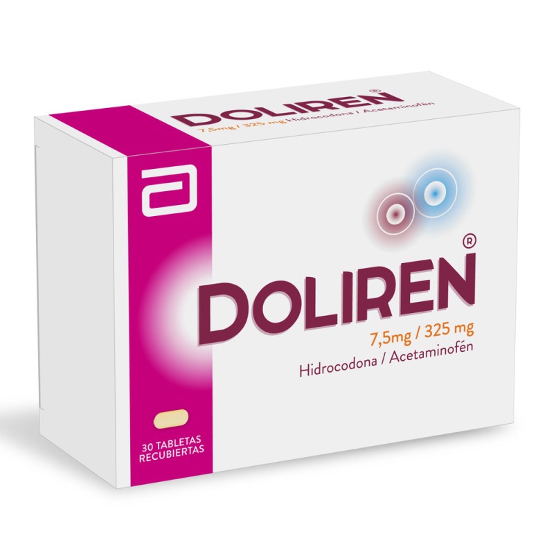 Doliren 75Mg/325Mg 30 Tabletas