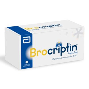 Brocriptin 5/25 Mg 30 Tbs Masticables