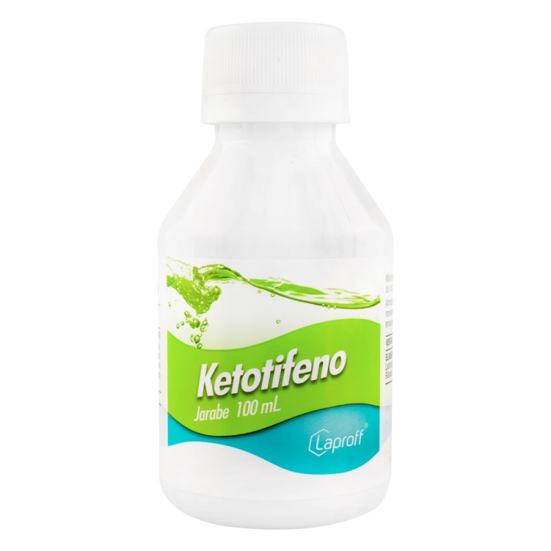 Ketotifeno 1Mg Jarabe 100 Ml Lp
