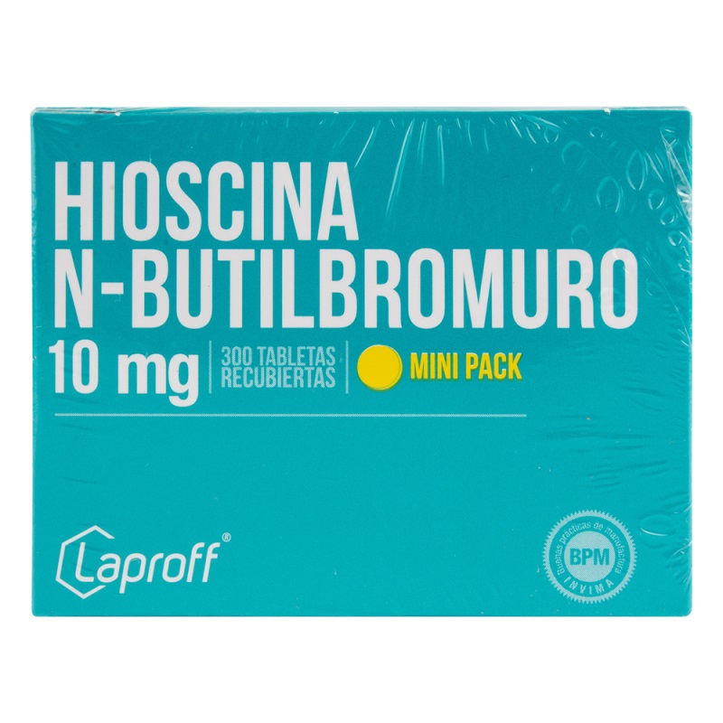 Hioscina N-Butil B.10 Mg 300 Tbs Lp(Pae)