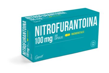 Nitrofurantoina 100 Mg 300 Capsulas Lp