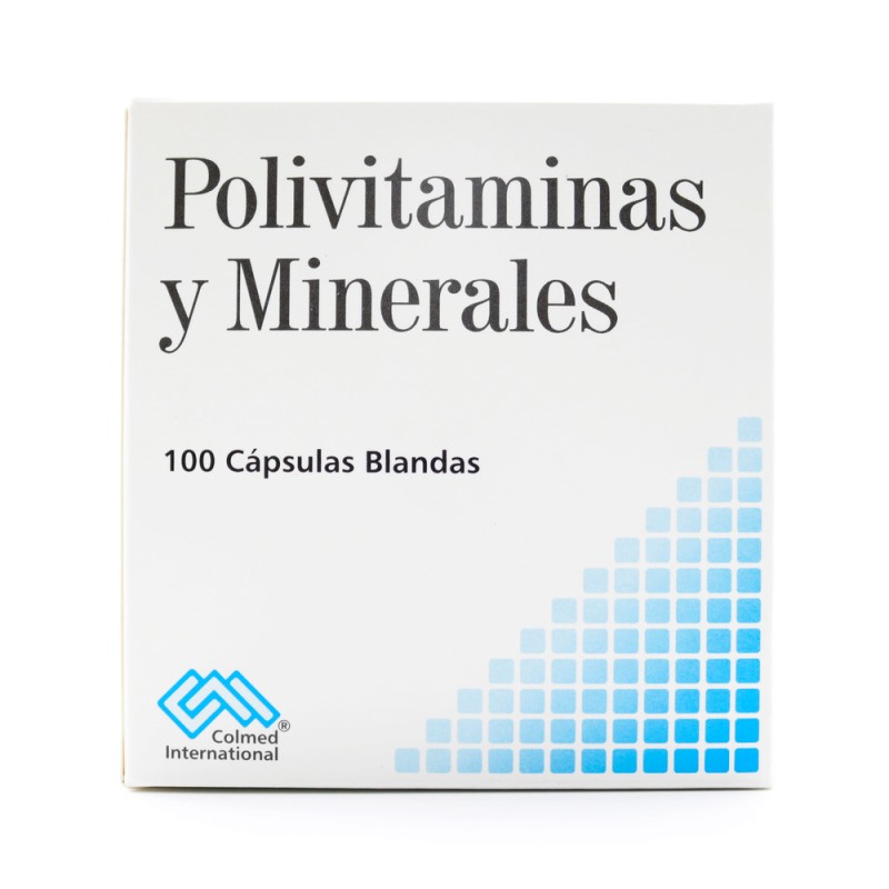 Polivitaminas Y Minerales 100 Capsula Pc