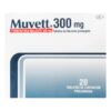 Muvett 300 Mg 20 Tabletas (3%+)(A)(Pae)