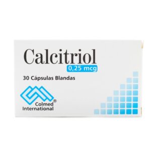 Calcitriol 025 Mcg 30 Capsulas Pc