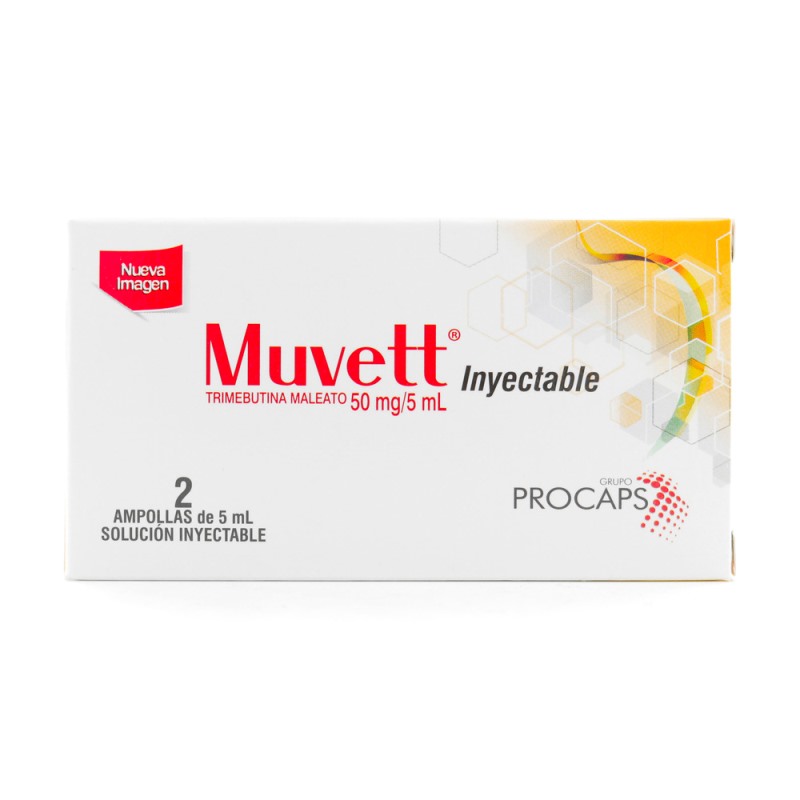 Muvett Inyectable 2 Ampollas 5 Ml(3%+)