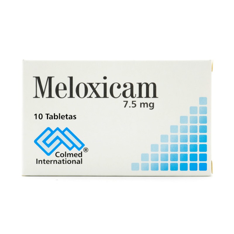 Meloxicam 75 Mg 10 Tabletas Pc