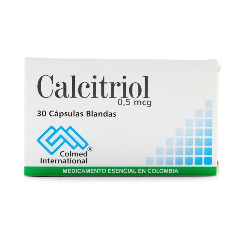 Calcitriol 050 Mcg 30 Capsulas Pc
