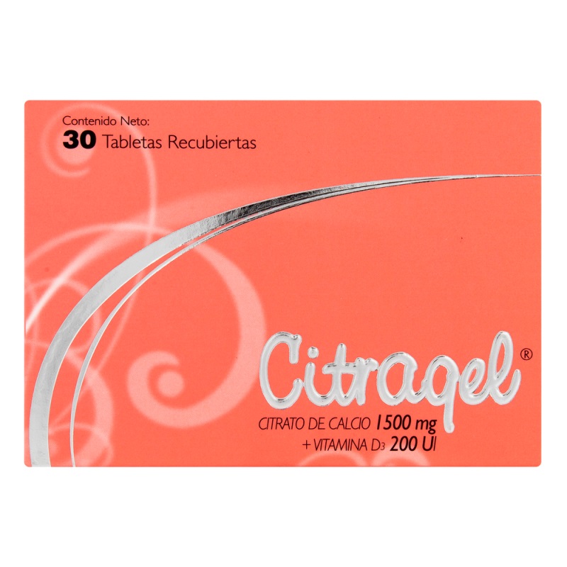 Citragel 1500 Mg/200 Ui 30 Tbs Recubier