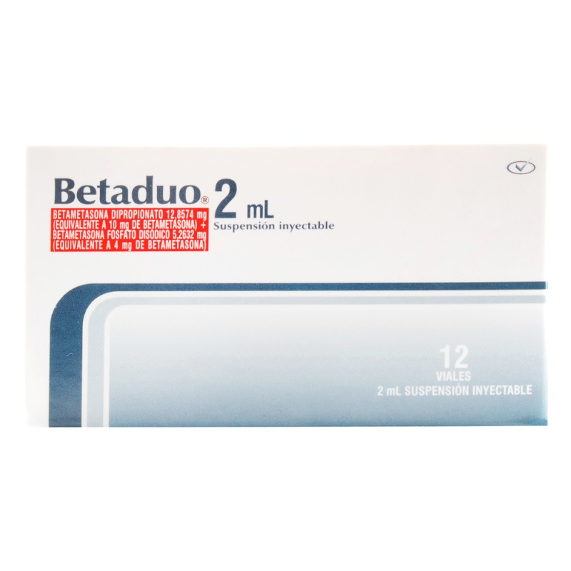 Betaduo Vial 2 Ml 12 Und (A)(3%+)(Pae)