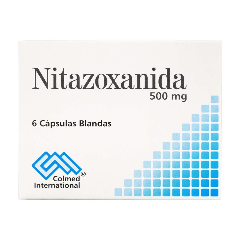 Nitazoxanida 500 Mg 6 Cap Blandas Pc