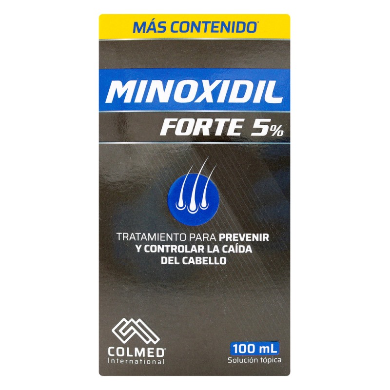 Minoxidil Forte 5% Colmed Fco X 100Ml