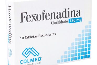Fexofenadina 180 Mg 10 Tabletas Pc