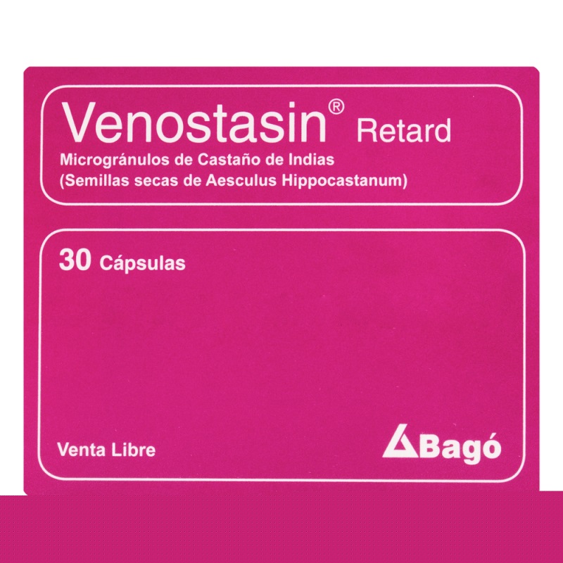 Venostasin Retard 30 Capsulas (3%+)