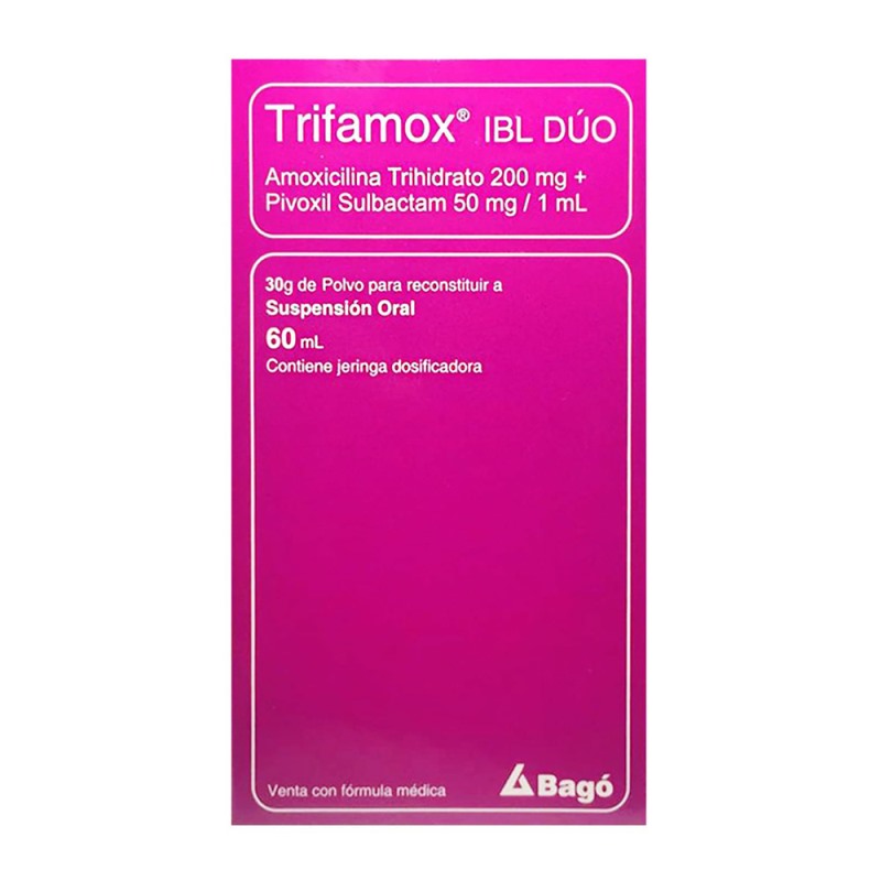 Trifamox Ibl-Duo Susp 60 Ml(A(3%+)(Pae)