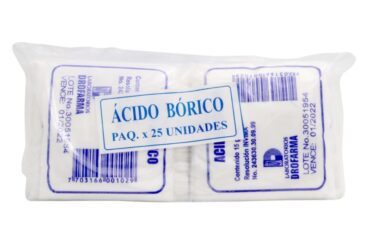 Acido Borico 15 Gr 25 Sbs Drofarma