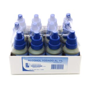 Alcohol Yodado 20 Ml 12 Und Drofarma