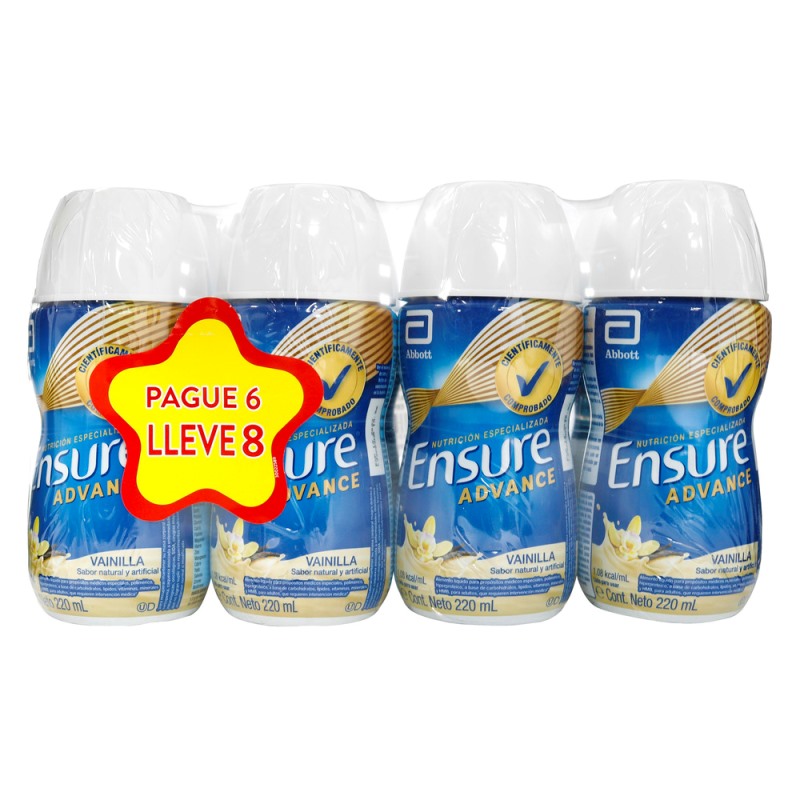 Ensure Advance Rpb 220 Ml Pack Pg 6Ll8