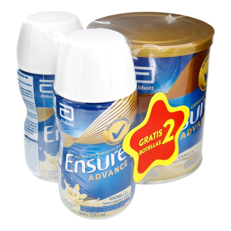 Ensadvvainilla Lata 400Gr+2Adv220Mlfco